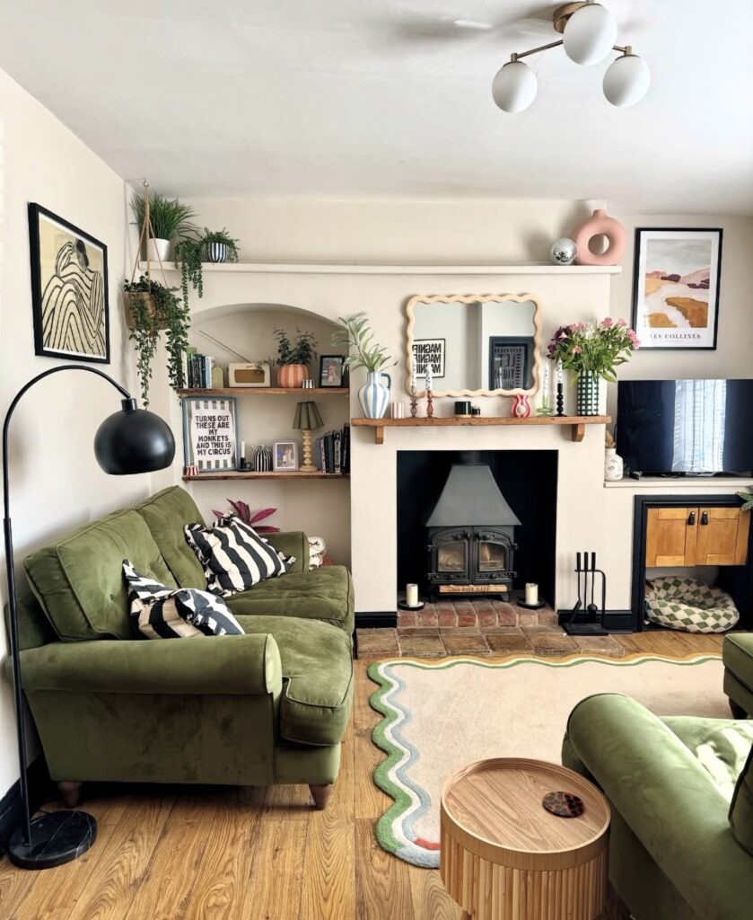 A small living room.