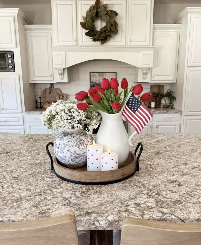 A 4th of July decor.