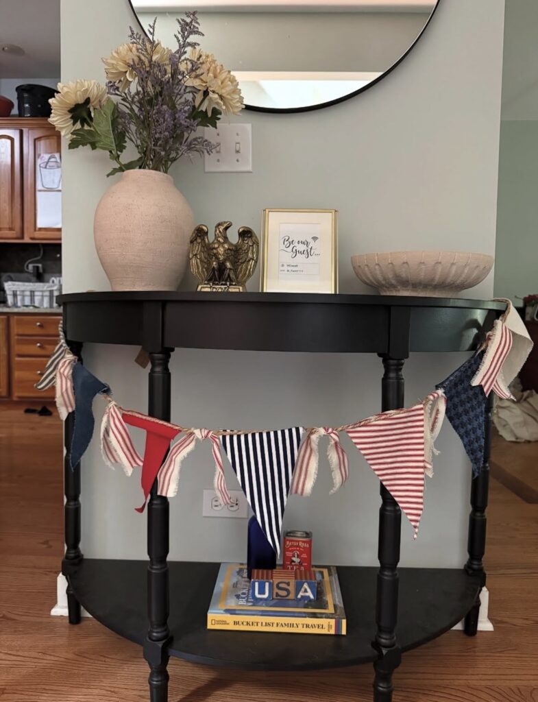 A 4th of July decor.