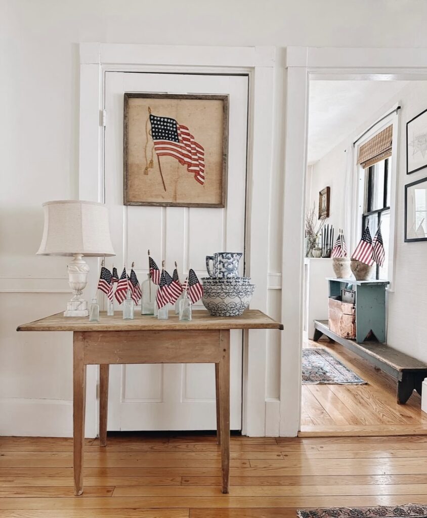 A 4th of July decor.