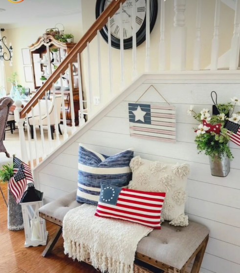 A 4th of July decor.