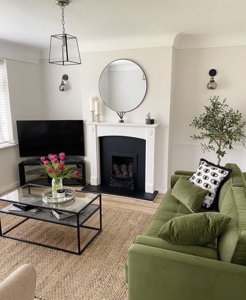 A small living room.