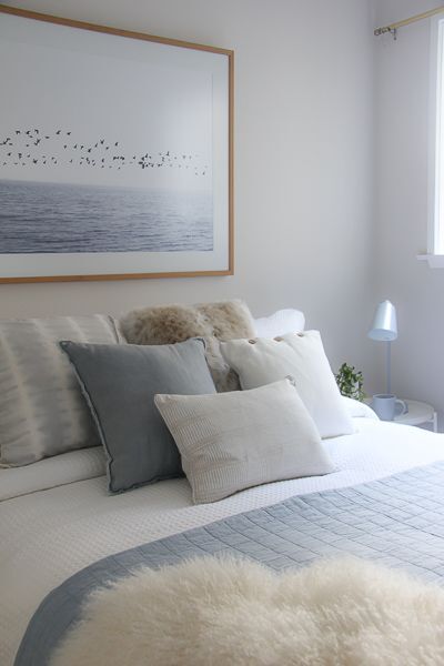 A coastal bedroom.