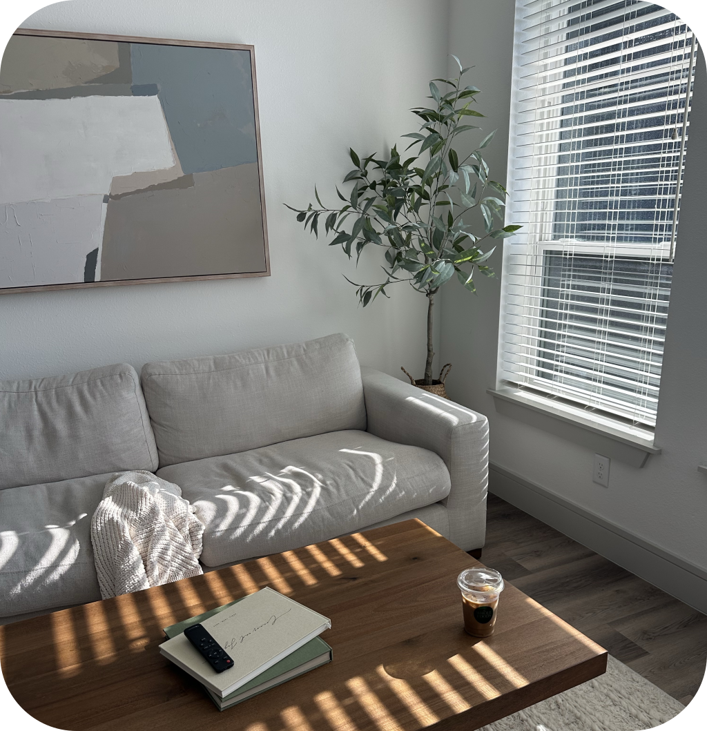 A small living room.