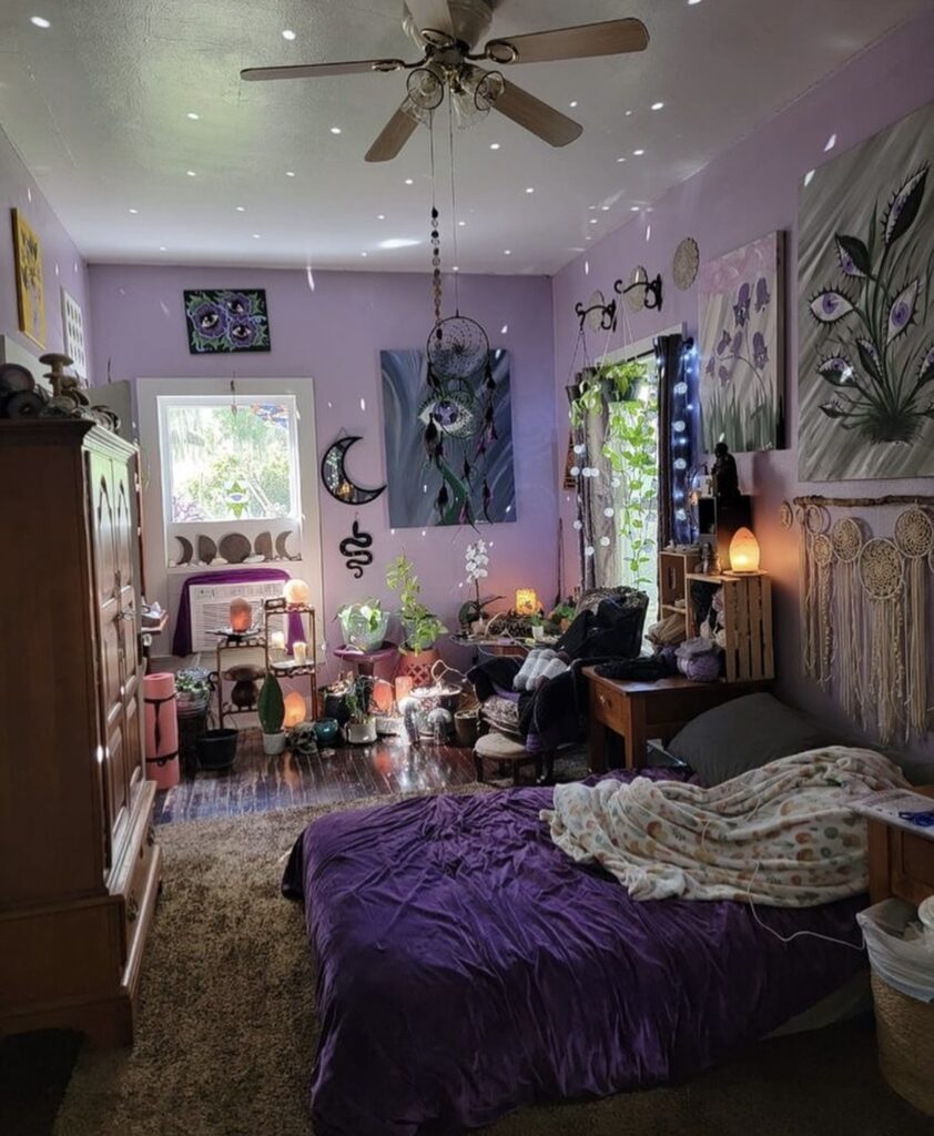 A whimsigoth home.