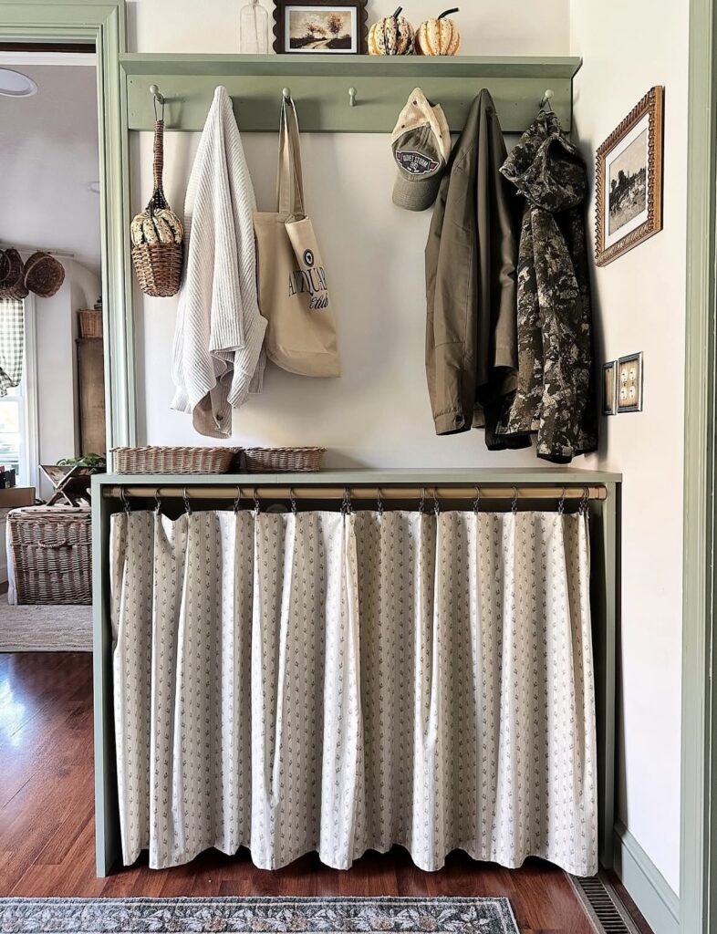 A small mudroom.