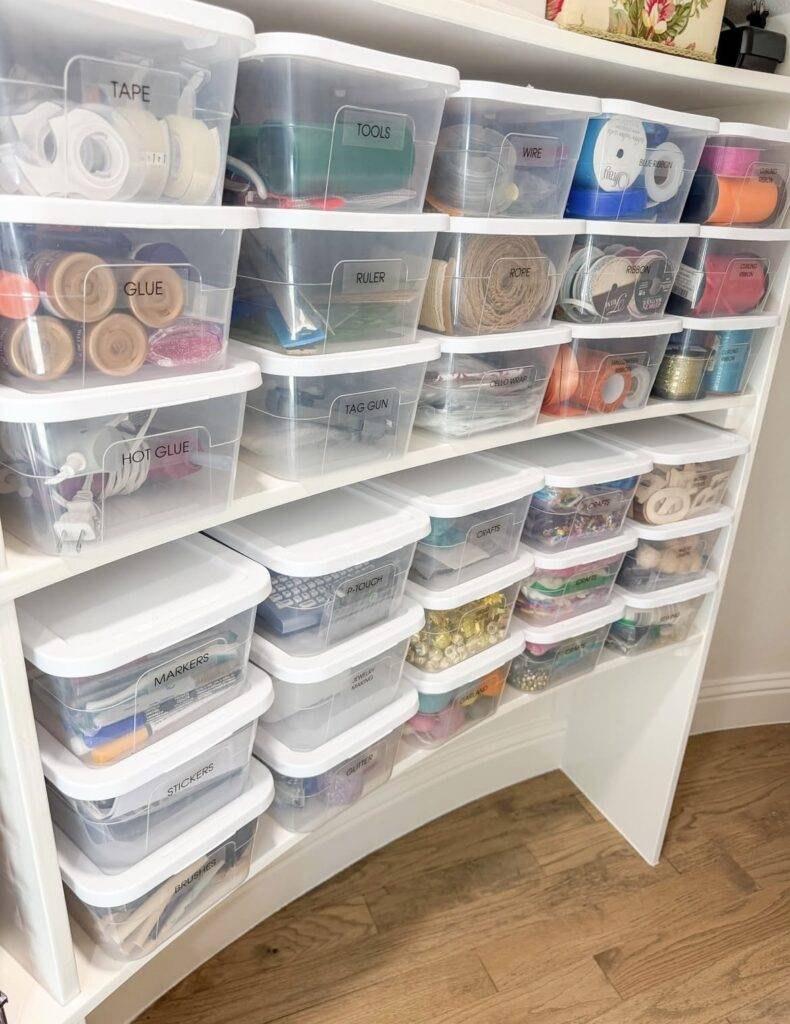 An under stairs closet.